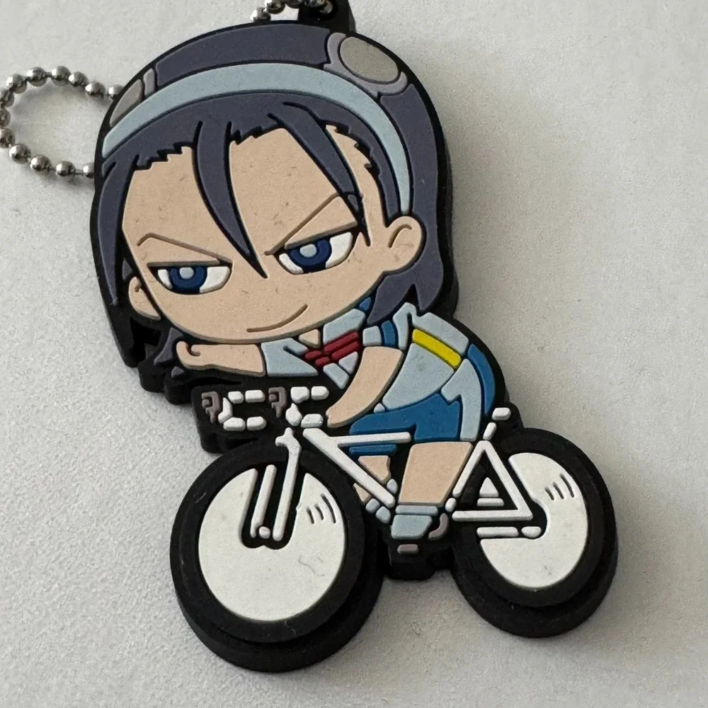 Jinpachi Toudou‎  Anime & Magna Yowamushi Pedal Bicycle Keychain Key Ring Charm